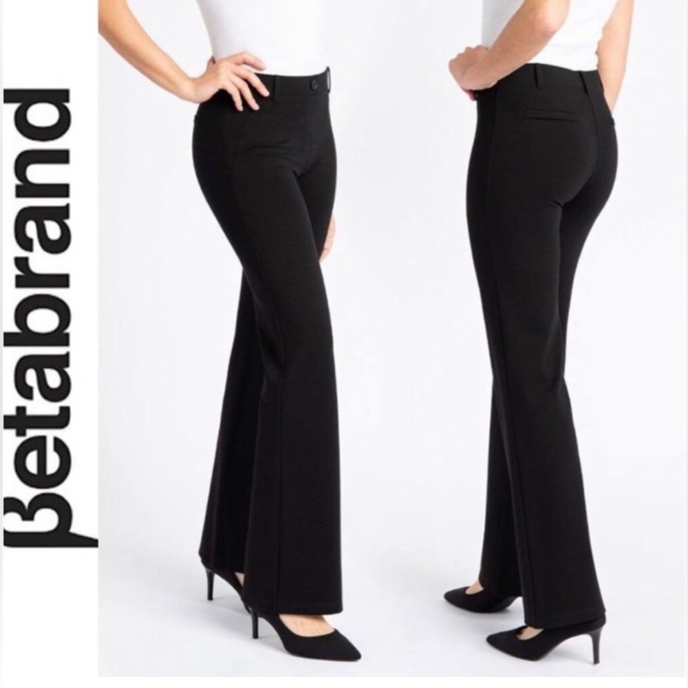 Beta brand large black pants dress yoga pants - excellent